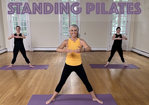 New Video Workout: Standing Pilates - Ellen Barrett - Mindful Movement